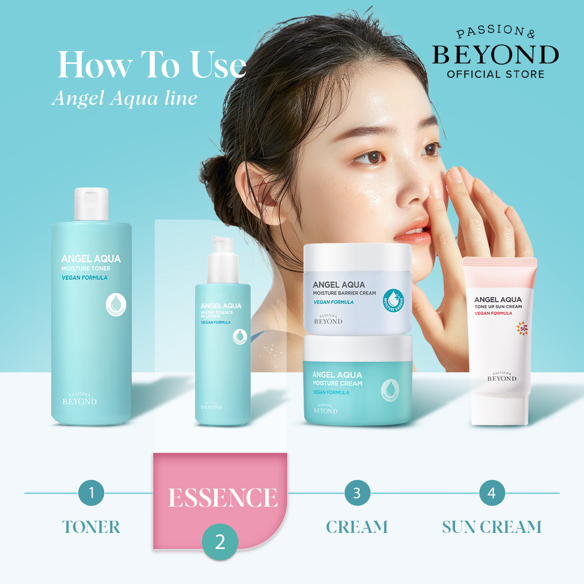 BEYOND ANGEL AQUA Water Essence In Lotion 200ml