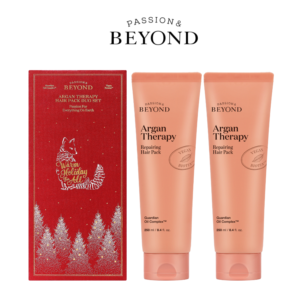 BEYOND Argan Therapy Hair Pack Duo Set (250ml x 2)