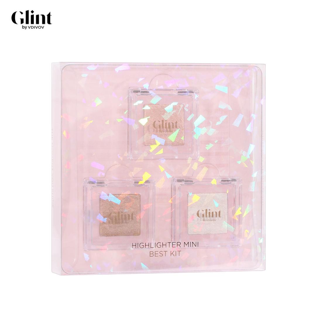 GLINT By VDIVOV Highlighter Mini Special Kit 3 colors (1.3g x3)