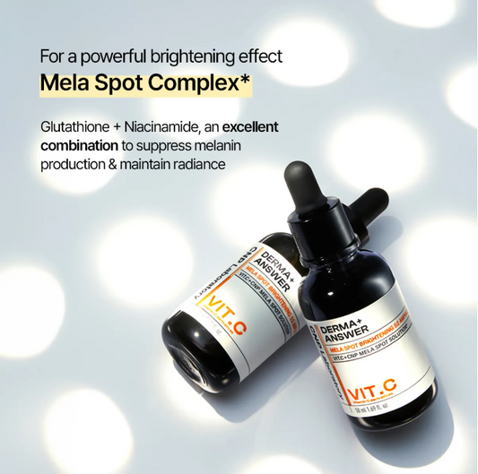 CNP LABORATORY Derma Answer Mela Spot Brightening Vit-C Ampule 15ml, 30ml