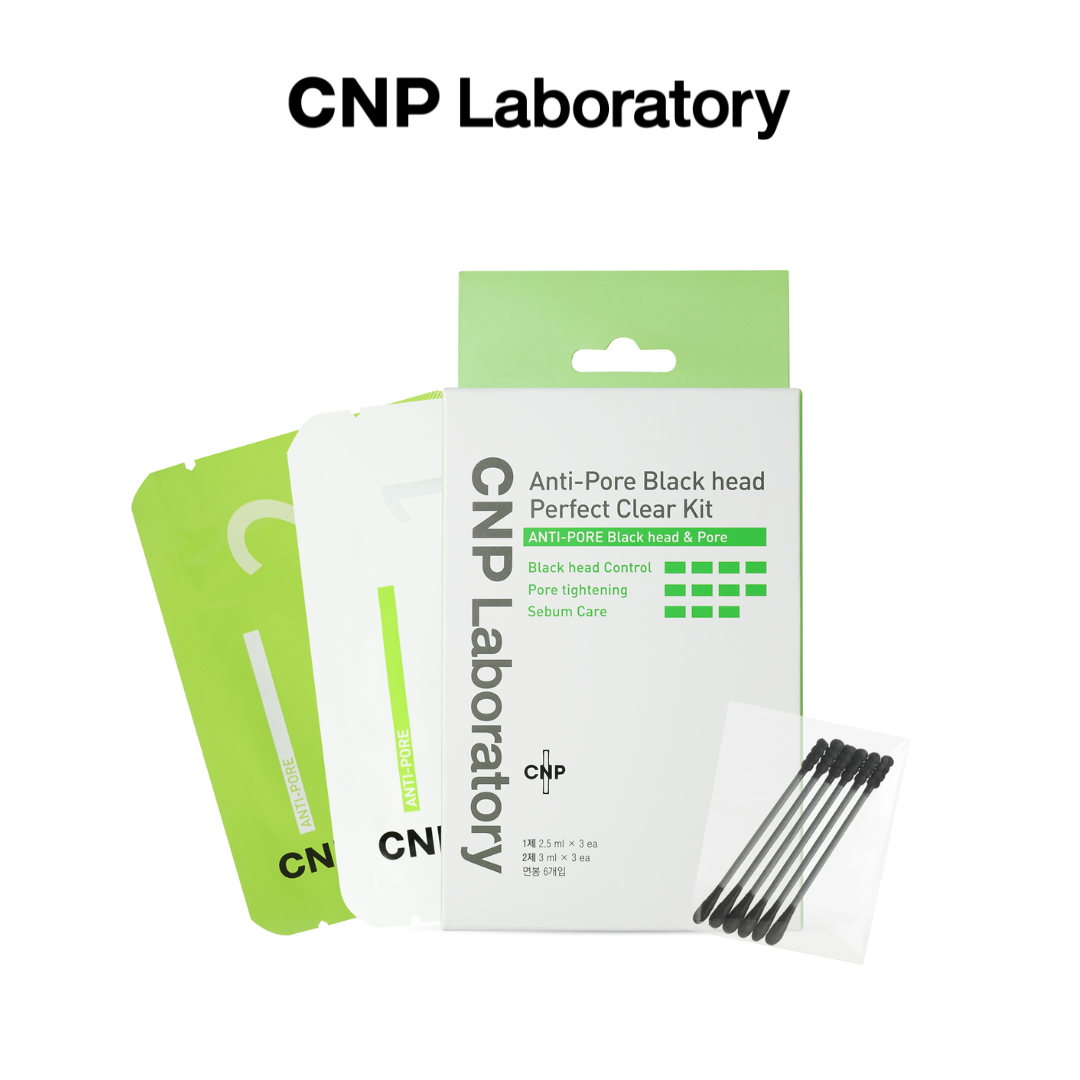 CNP LABORATORY Anti-Pore Black Head Perfect Clear Kit (3set)