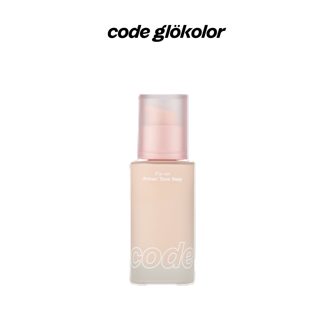 CODE GLOKOLOR FIX-ON PRIMER TONE BASE SPF33, PA++ 30 ml