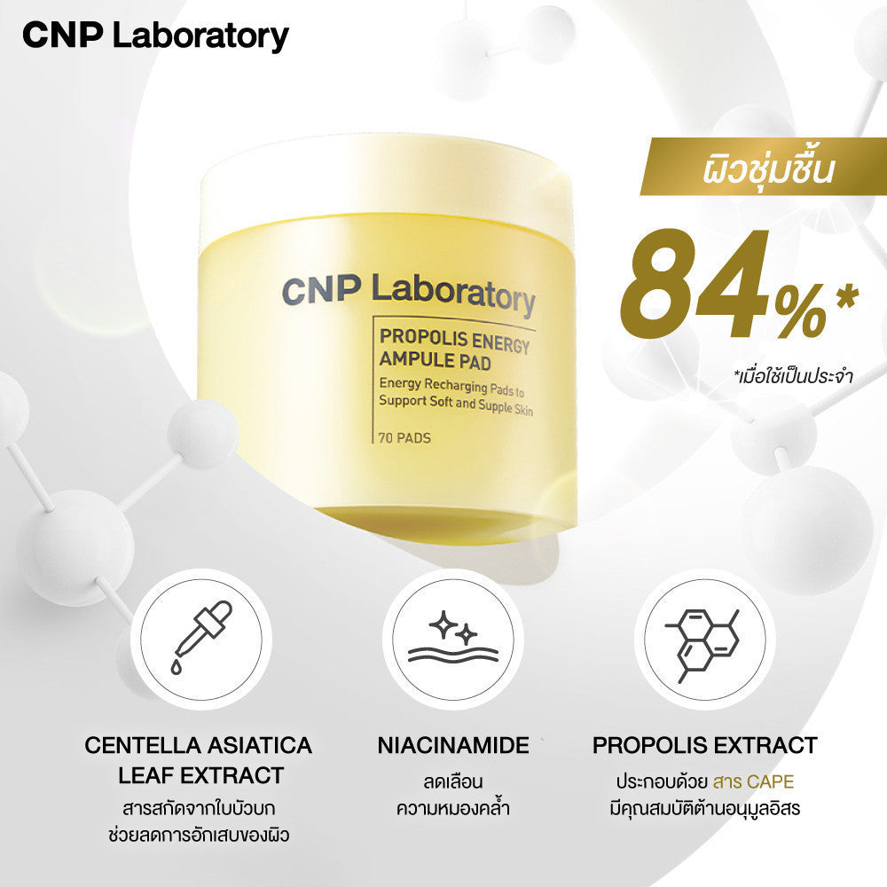 CNP LABORATORY Propolis Energy Ampule Pad (70 Pad)
